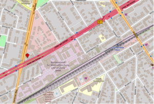 Karte Kanzlei Assmann, Unter den Eichen 84d, 12205 Berlin © OpenStreetMap